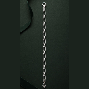 executive link silver bracelet