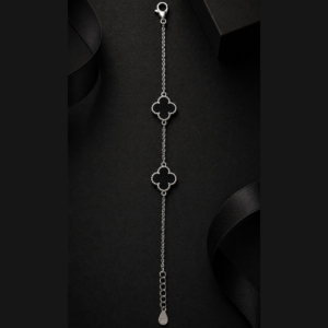 midnight clover duo bracelet